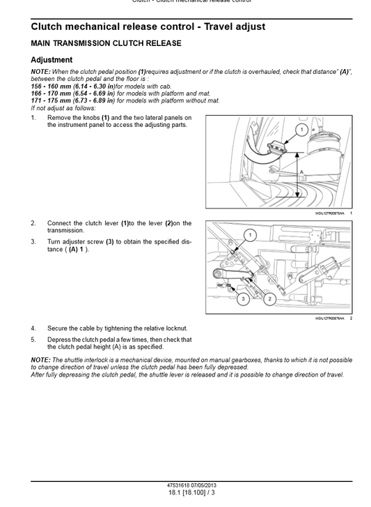 Manual de Reparación Tractor Case 85C, 95C, 105C