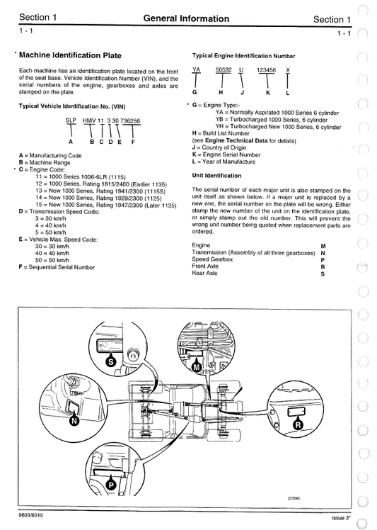 Manual de Reparación Tractor JCB Fastrac 1115, 1115S, 1125, 1135