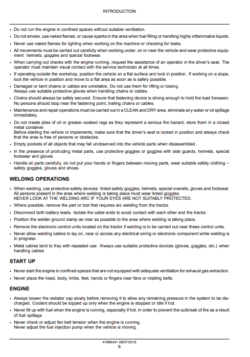 Manual de Reparación Tractor New Holland T4030F, T4040F, T4050F, T4060F Tier 3