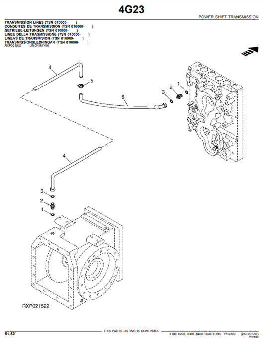 Manual de Reparación Tractores John Deere 8100 8200 8300 8400
