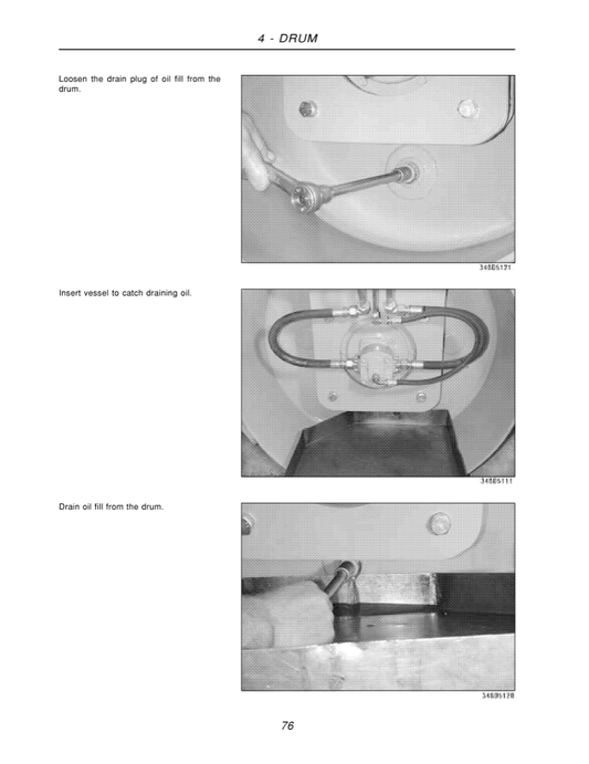 Manual de Reparación Vibrocompactador Case DV201, DV202, DV204