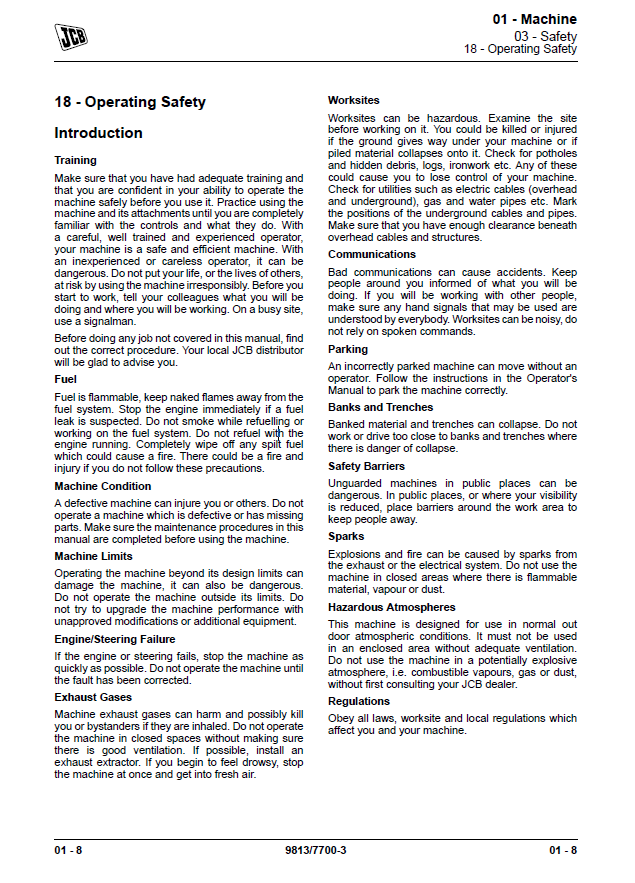 Manual de Reparación Vibrocompactador JCB 116, 116D, 116DD, VM116