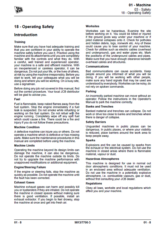 Manual de Reparación Vibrocompactador JCB 116, 116D, 116DD, VM116