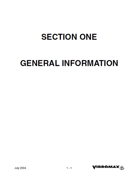 Manual de Reparación Vibrocompactador JCB Vibromax VM106