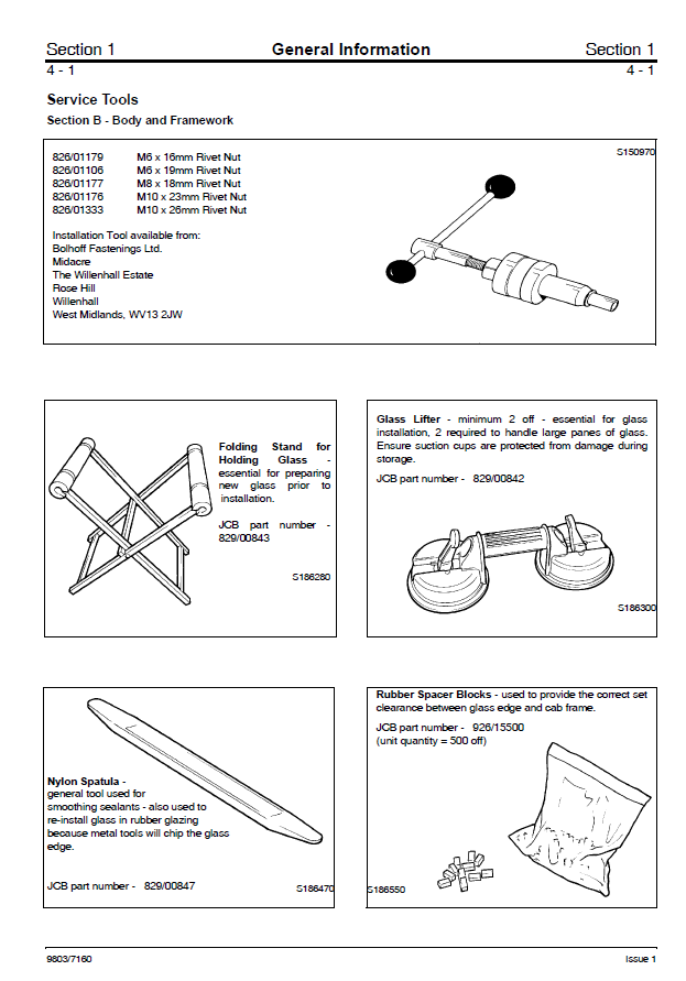 Manual de Reparación Volqueta Articulada JCB 714 y 718