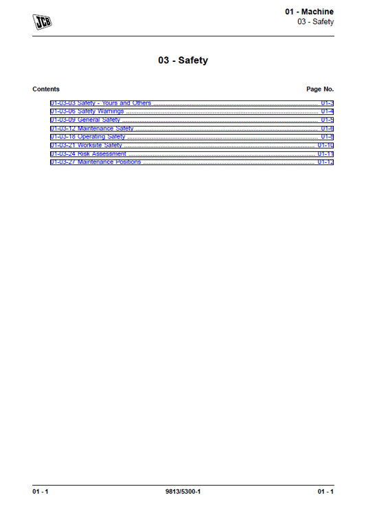 Manual de Reparación Volqueta JCB 6TFT, 6TST