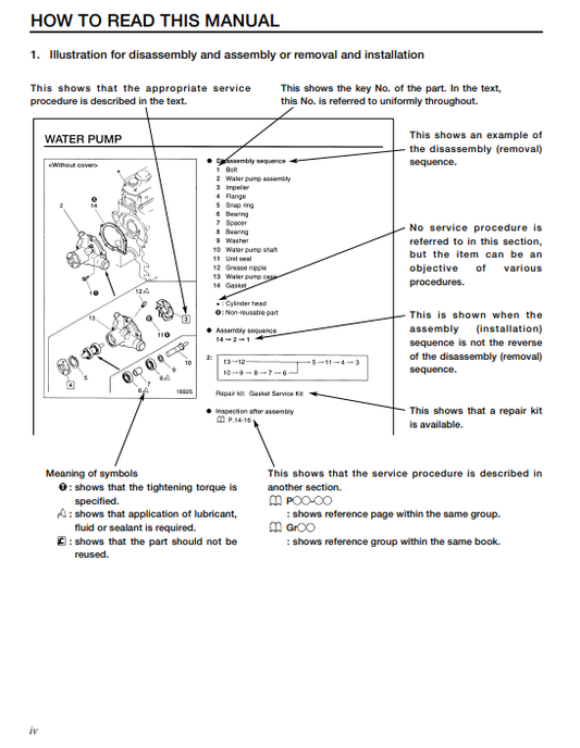 Manual de Servicio Motor Diesel Caterpillar 6D16