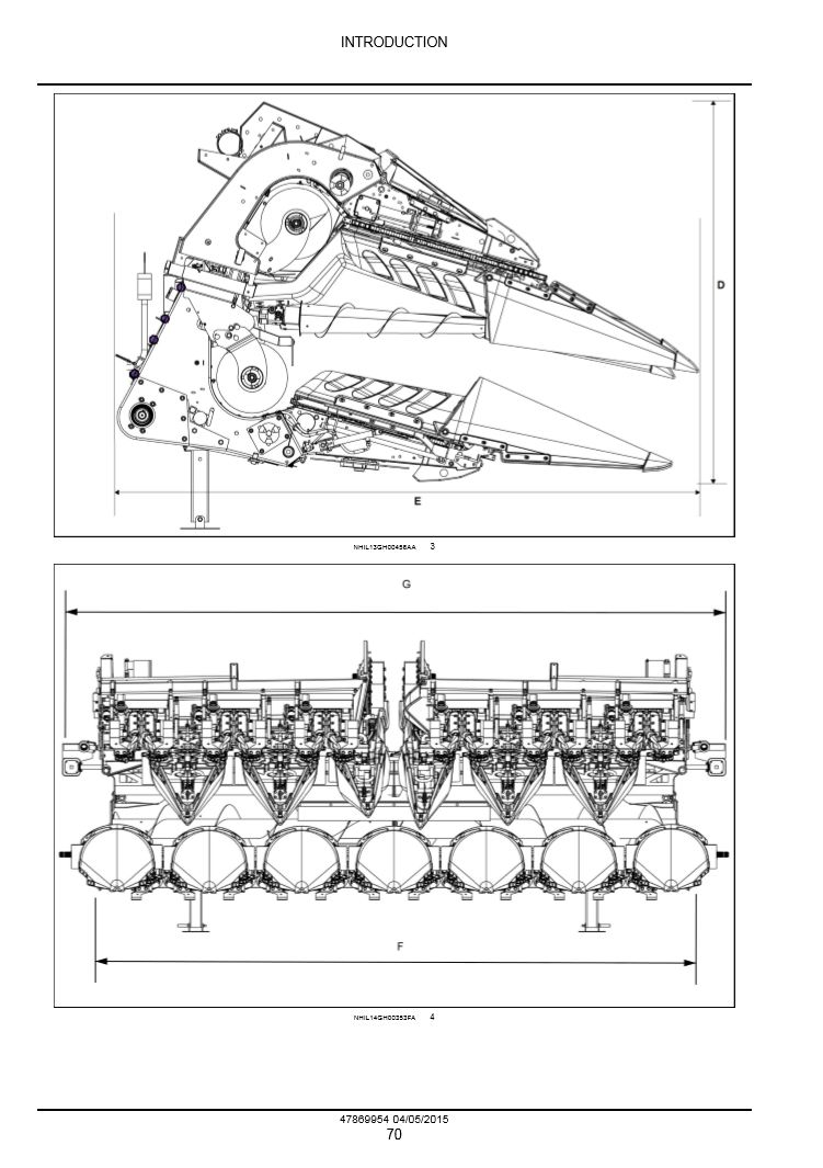 Manual de Servicios Cabezal de Maiz Case 4206F, 4206R, 4208F, 4208R, 4212F, 4212R, 4406F,4406R, 4408F, 4408R, 4412F, 4412R, 4416R