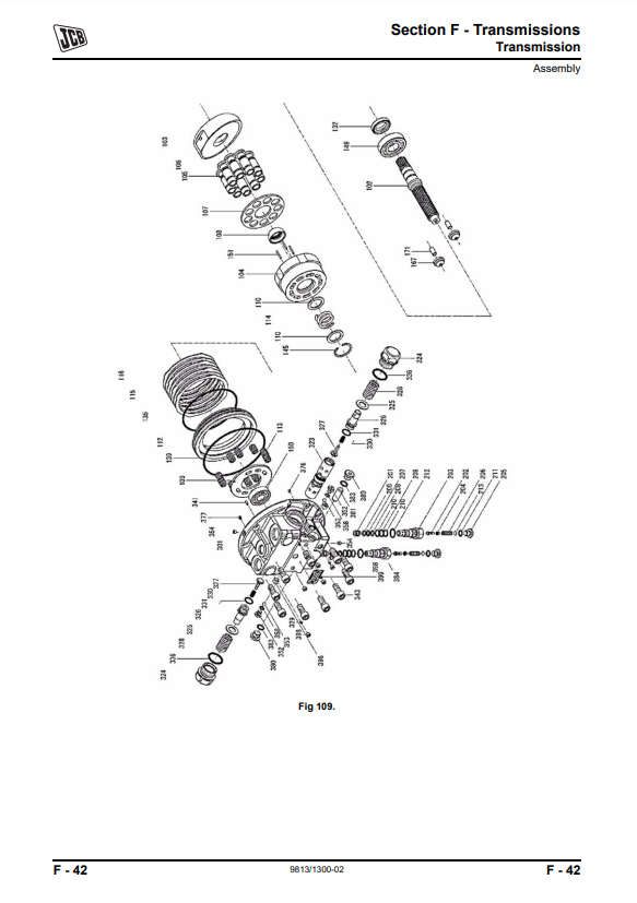 Manual de Servicios Excavadora JCB JS120