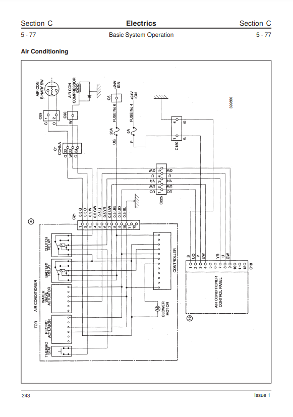 Manual de Servicios Excavadora JCB JS 210LC