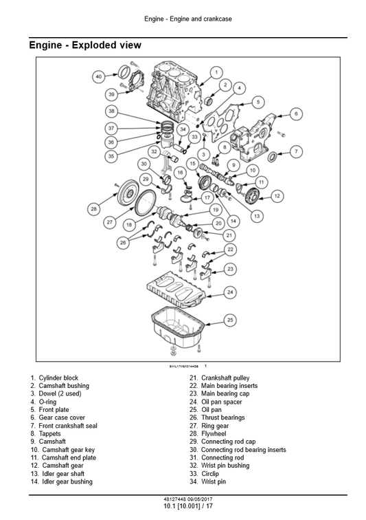 Manual de Servicios Excavadora New Holland E37C
