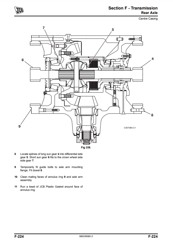 Manual de Servicios Fastrac JCB 7000 Series
