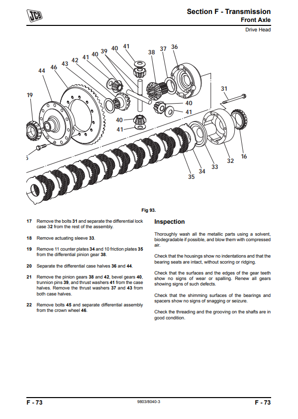 Manual de Servicios Fastrac JCB 8250