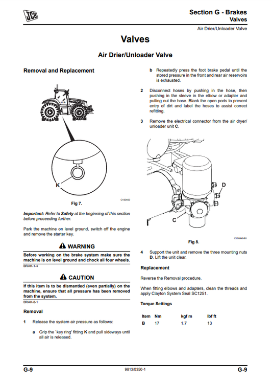 Manual de Servicios Fastrac JCB 8280 y 8310