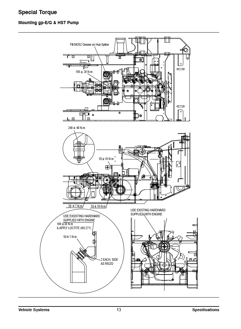 Manual de Servicios Mini Cargador Doosan 430 Series, 440 Plus, 450 Series, 460 Series