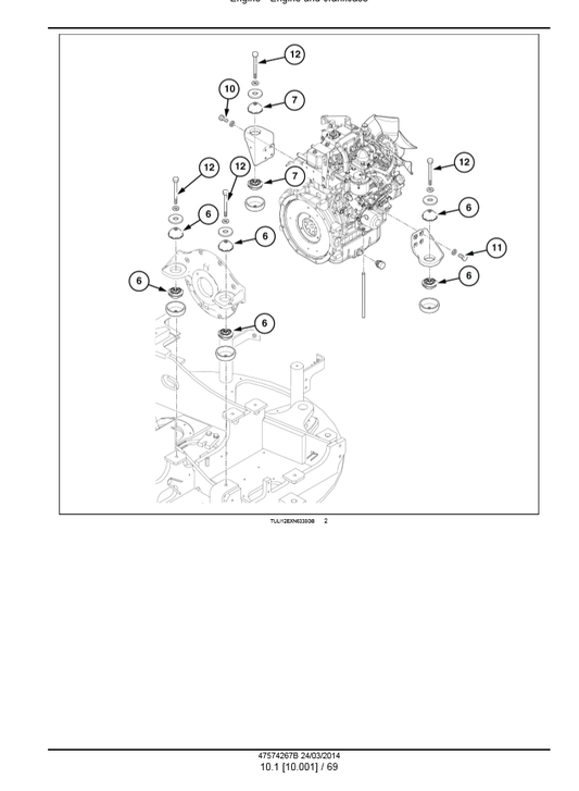 Manual de Servicios Mini Excavadora New Holland E35B SR, E39B SR