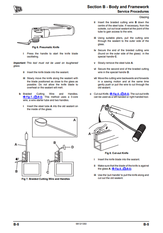 Manual de Servicios Minicargador JCB de Plataforma Pequeña