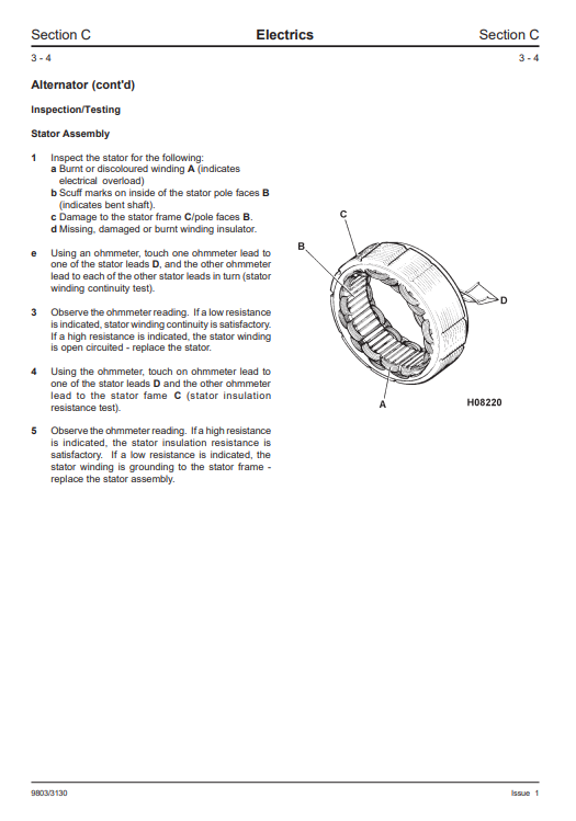 Manual de Servicios Miniexcavadora JCB 801.4 801.5 801.6
