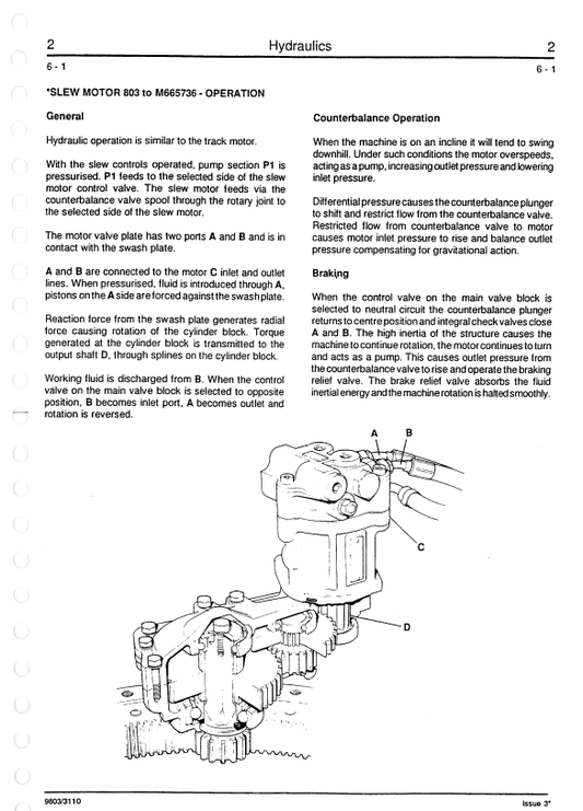 Manual de Servicios Miniexcavadora JCB 802.7, 803, 804
