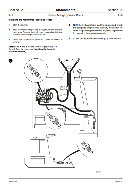 Manual de Servicios Miniexcavadora JCB 802 802.4 y 802 Super