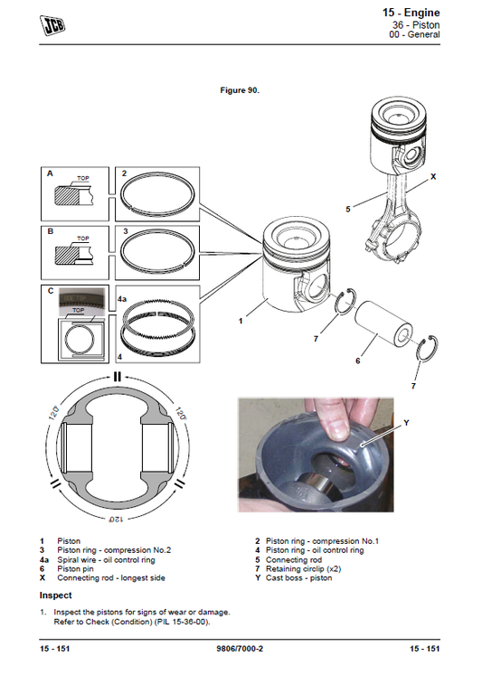 Manual de Servicios Motor Eléctrico JCB T2-3 4 Cilindros