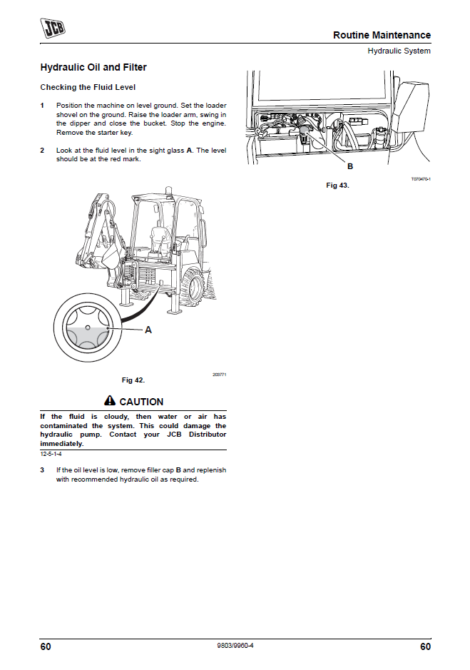 Manual de Servicios Retroexcavadora JCB 1CX