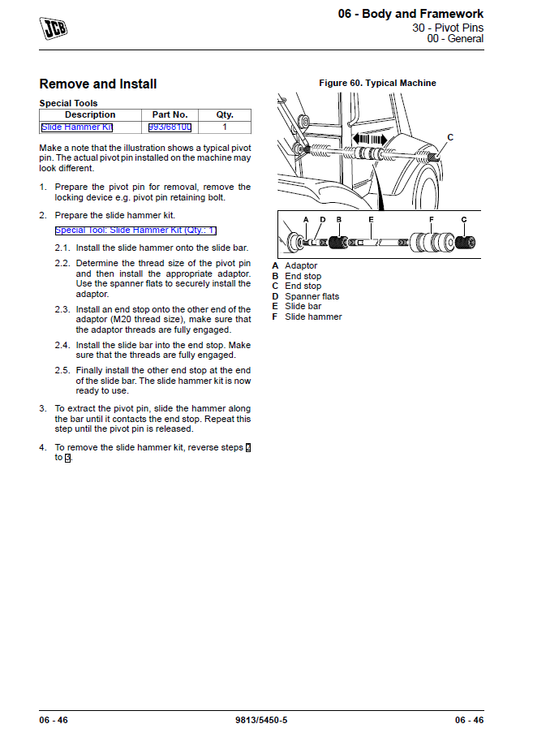 Manual de Servicios Retroexcavadora JCB 3CX Compacta