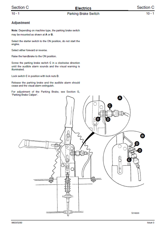 Manual de Servicios Retroexcavadora JCB 3CX, 4CX