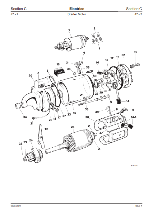 Manual de Servicios Telehandler JCB 520-50, 525-50, 525-50S