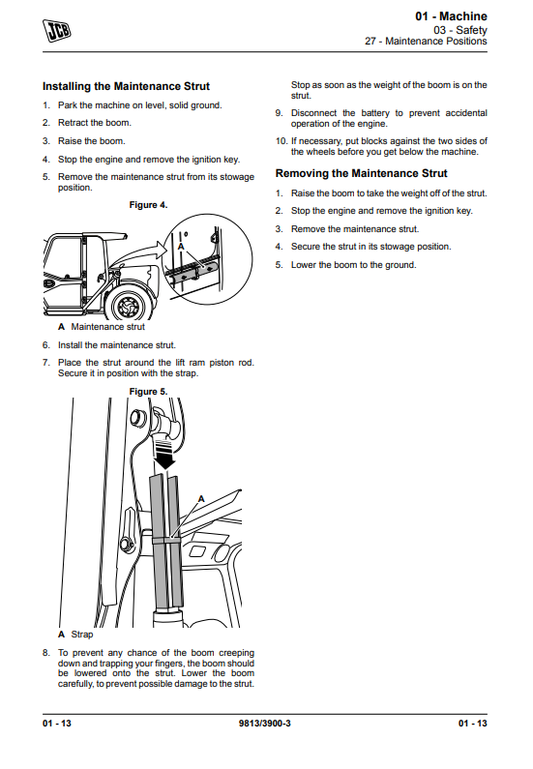 Manual de Reparación Telehandler JCB 525-60