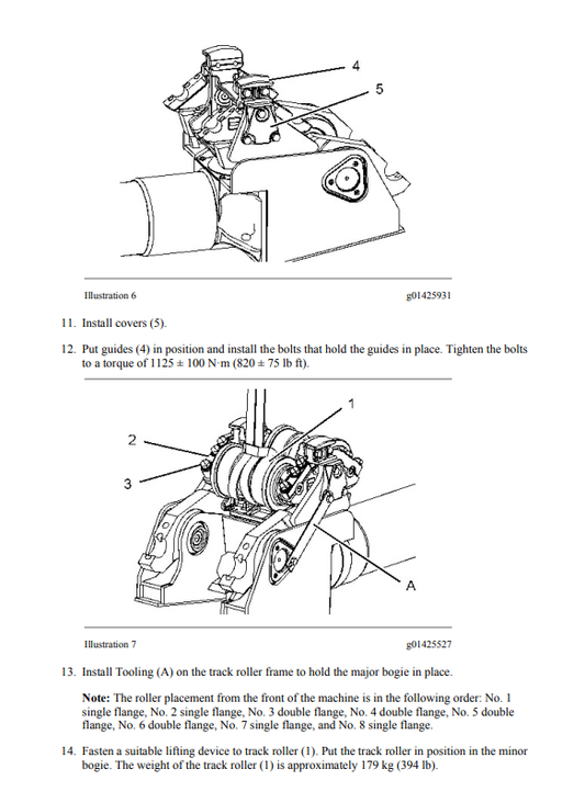 Manual de Servicios Tractor de Orugas Caterpillar D11