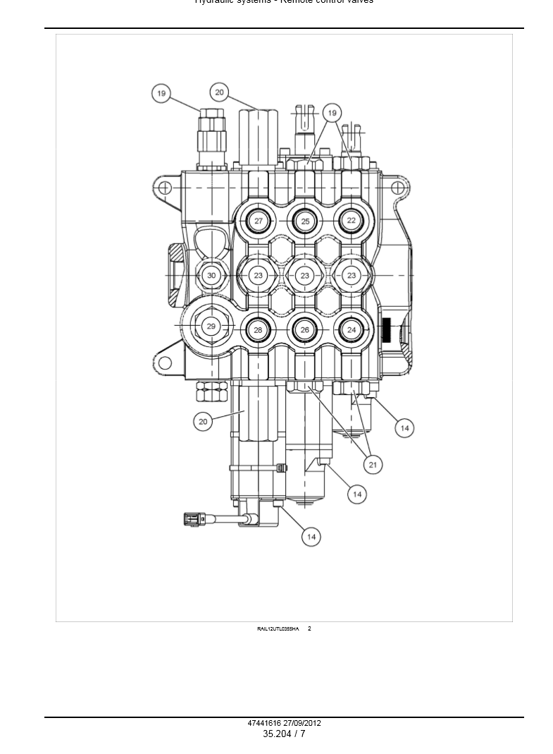 Manual de Sistema Hidraulico New Holland 35