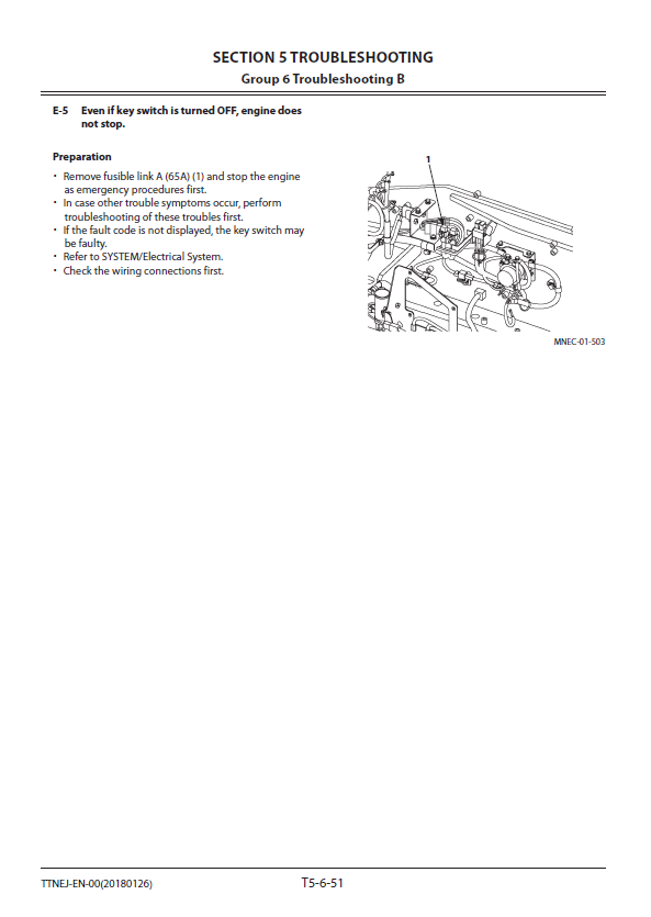 Manual de Solución de Problemas Cargador Hitachi ZW220-5A