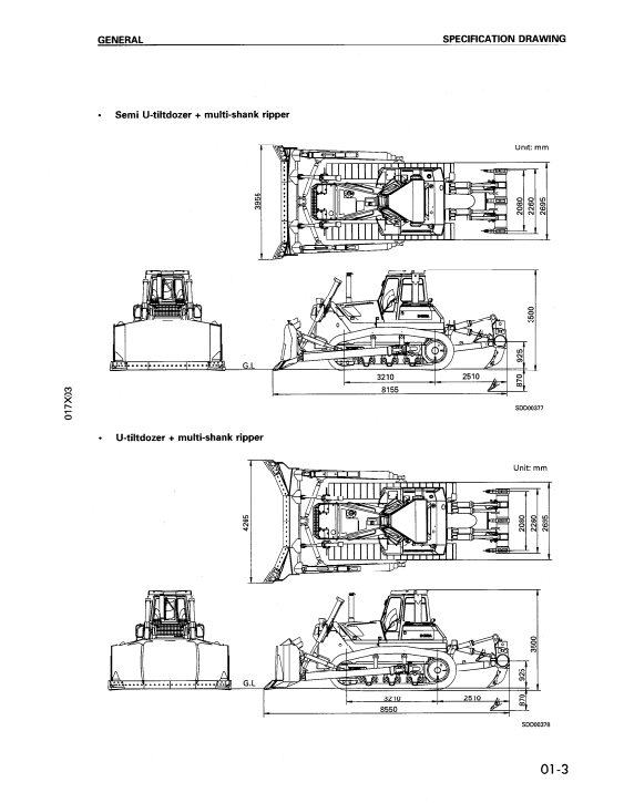 Manual de Taller Bulldozer Komatsu D155AX-3 Super Dozer