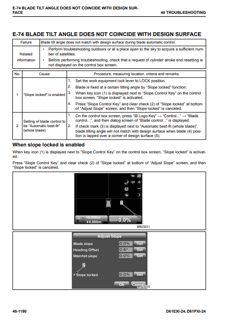 Manual de Taller Bulldozer Komatsu D61EXi-24, D61PXi-24 Japan SN 40001 y UP