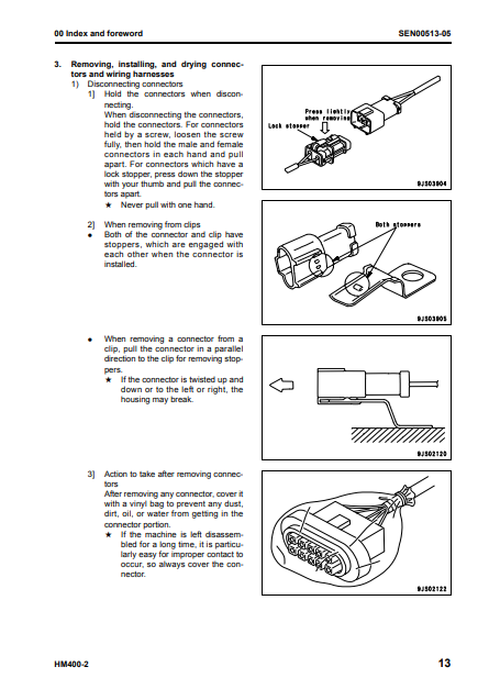 Manual de Taller Camión Japones Komatsu HM400-2 S.N 2001-UP