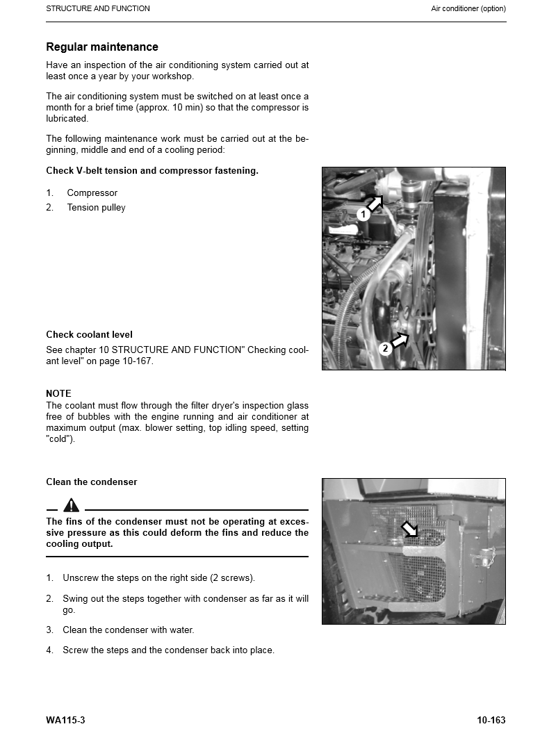 Manual de Taller Cargador Komatsu WA115-3