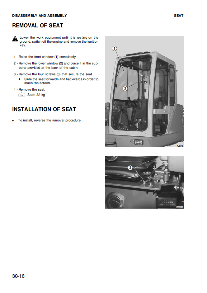 Manual de Taller Excavadora Hidraúlica Komatsu PC95-1 - 5000007