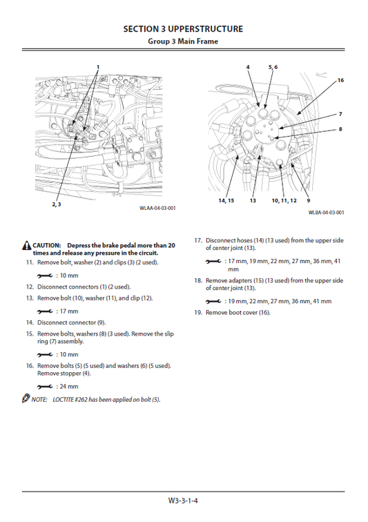 Manual de Taller Excavadora Hitachi ZX140W-5B