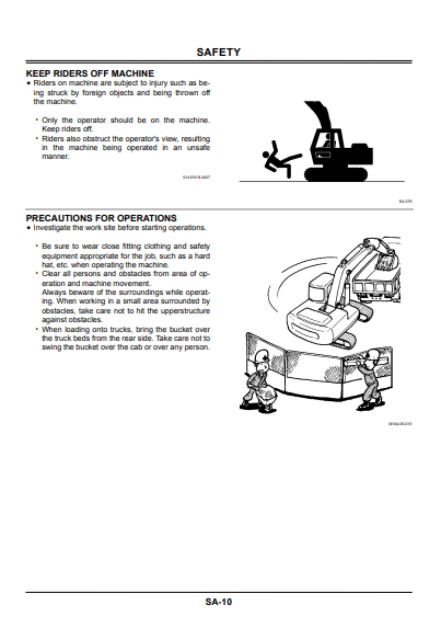 Manual de Taller Excavadora Hitachi ZX70-3, ZX70LC-3, ZX70LCN-3, ZX75US-3, ZX85US-3