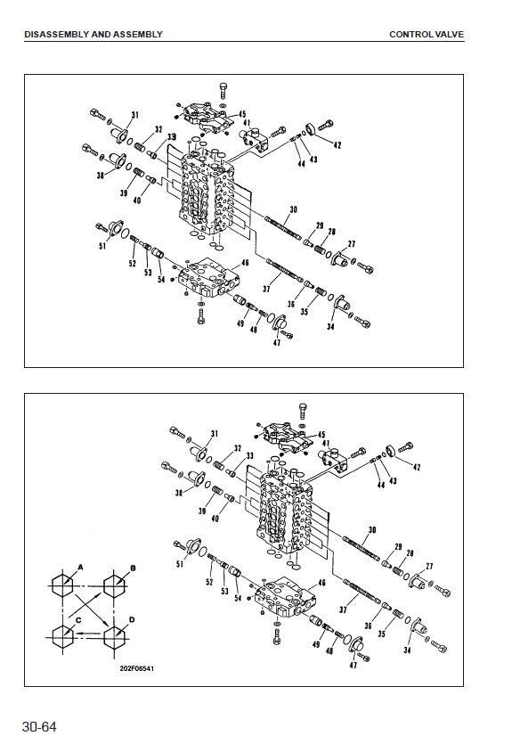 Manual de Taller Excavadora Komatsu PC160-6K, PC180LC, 180NLC-6K - K32001, K34001