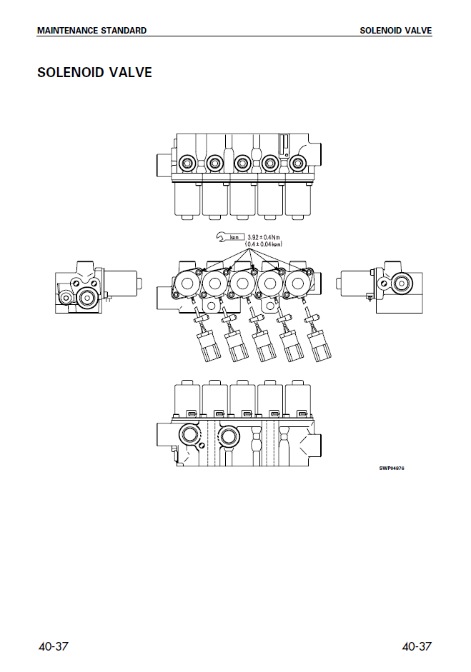 Manual de Taller Excavadora Komatsu PC450-6K - K32001,K34001, PC450LC-6K - K32001, K34001