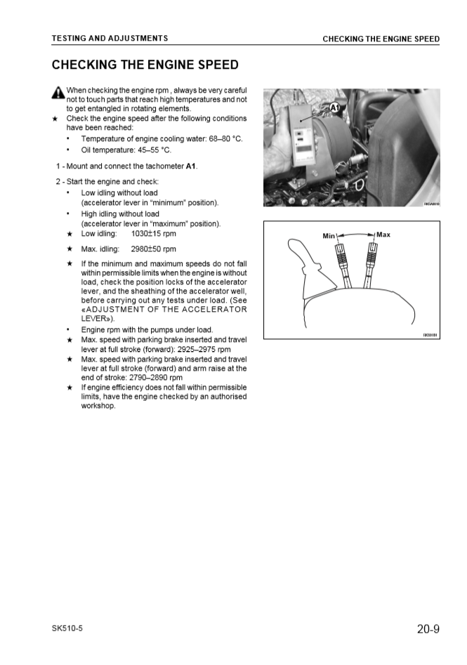 Manual de Taller Minicargador Komatsu SK510-5