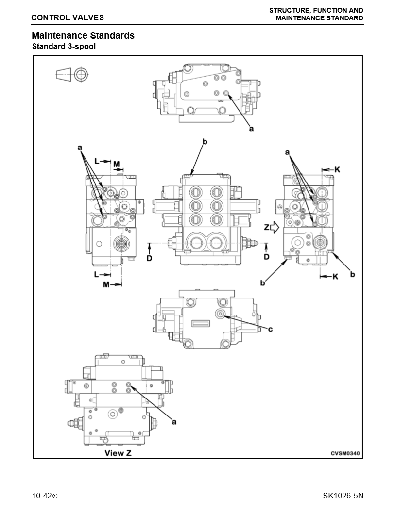 Manual de Taller Minicargargador Komatsu SK1026-5N