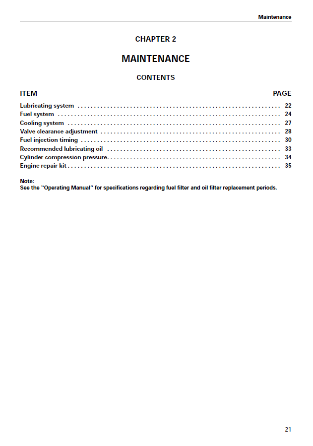 Manual de Taller Motor Isuzu AA-6SD1T
