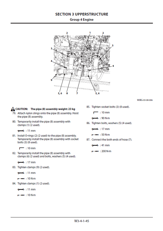 Manual de Taller y Diagrama de Cirucuitos Eléctricos Excavadora Hitachi ZX670LC-5A, ZX690LCH-5A