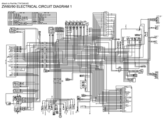 Manual de Taller y Diagramas Cargador Hitachi ZW80-90