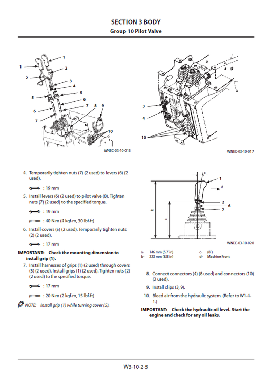 Manual de Taller y Diagramas Circuitos Eléctricos Cargador Hitachi ZW140-5B