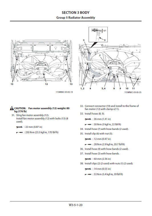 Manual de Taller y Diagramas Circuitos Eléctricos Cargador Hitachi ZW550-5G