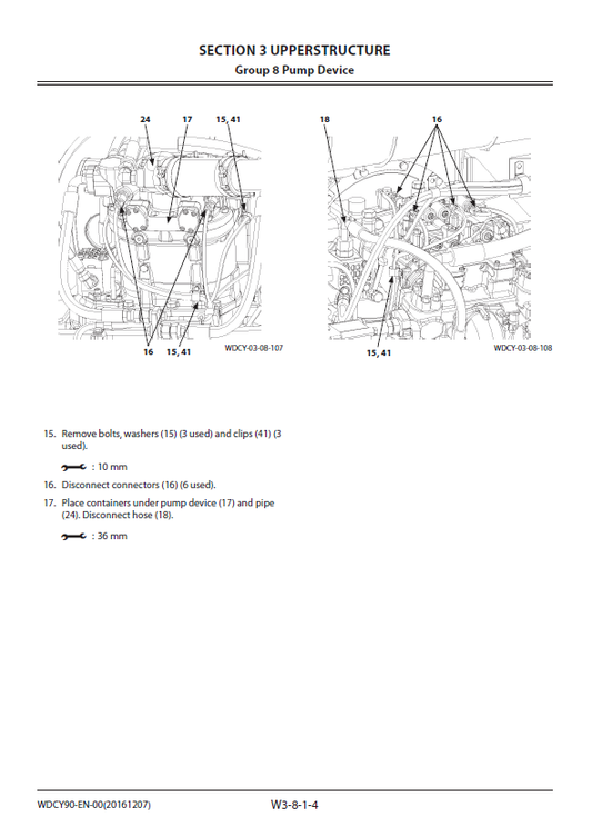 Manual de Taller y Diagramas Circuitos Eléctricos Excavadora Hitachi ZX240-5A, ZX250-5A Serie